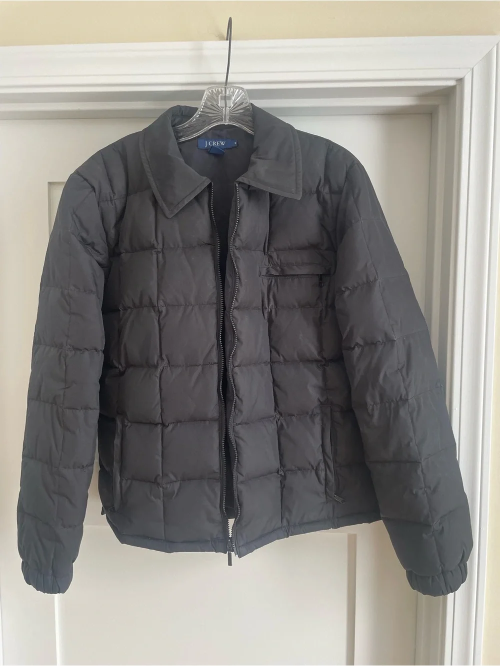 J. Crew Women’s Black Quilted Puffer Jacket